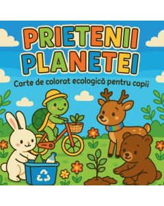 Amicii Planetei - Carte de colorat
